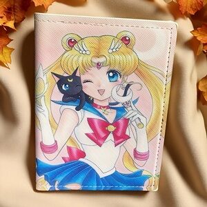 Moonlit Guardian Passport Wallet – Sailor Moon and Luna
